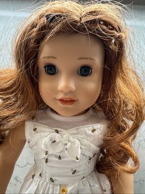 American Girl Blaire Doll, Book and Wilson (Blaire’s Piglet)